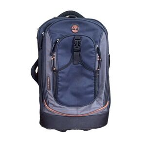 Timberland  21" Rolling Upright Blue Suitcase Luggage Carry On Bag